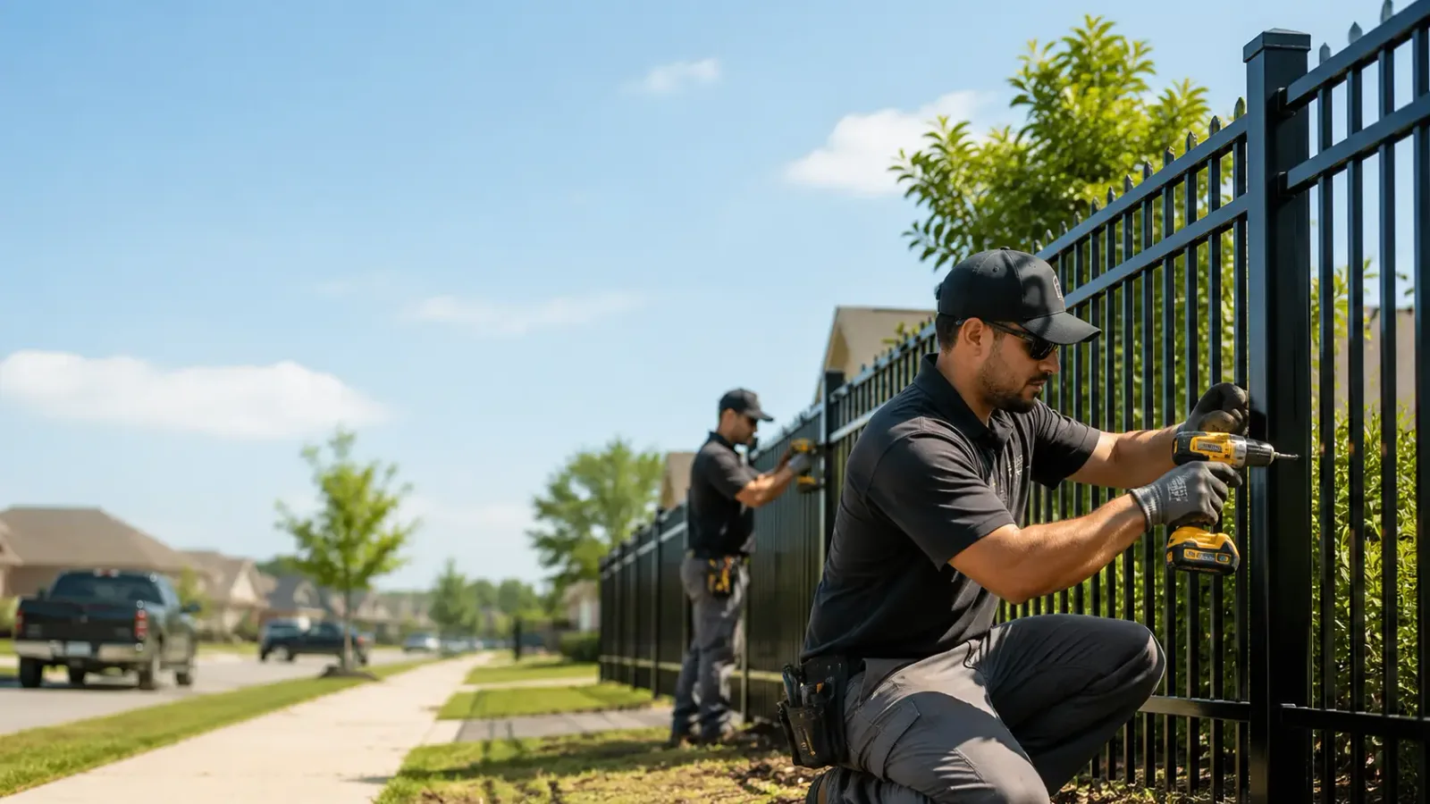 Metal Fence Installation in Fort Ransom, ND